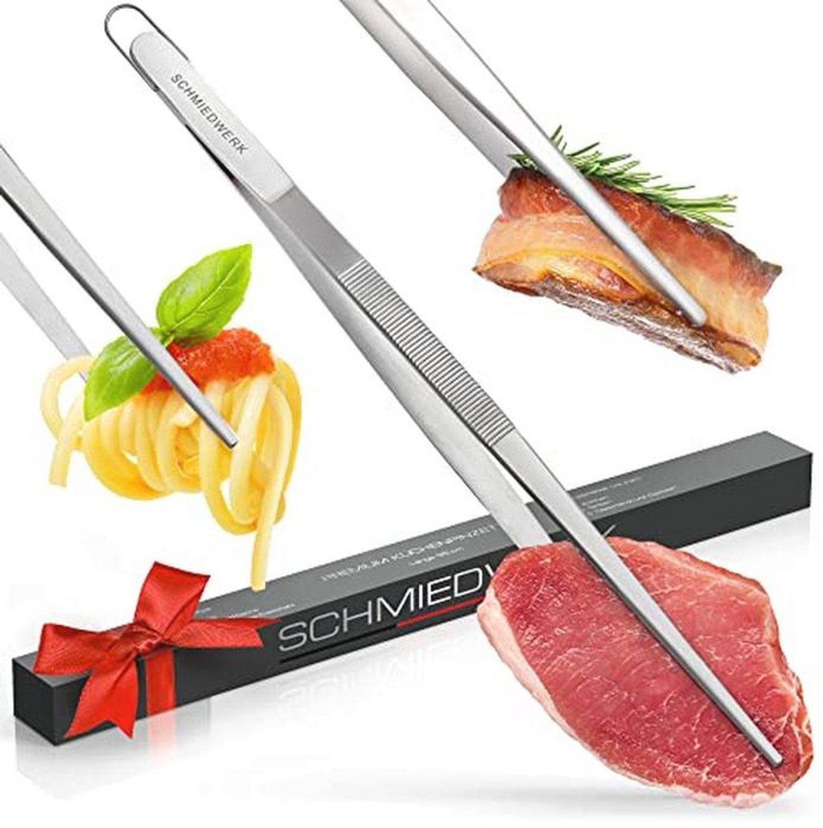 Roestvrijstalen Grilltang 45 cm - Ideaal voor Grillen en Koken