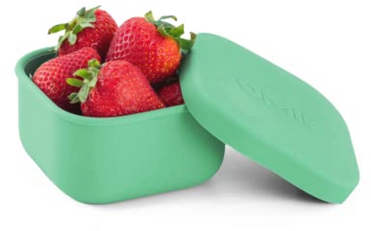 Lekvrije Siliconen Snack Containers - Voedsel Opslag met Deksel, BPA-vrij, Vaatwasser en Vriezer Veilig