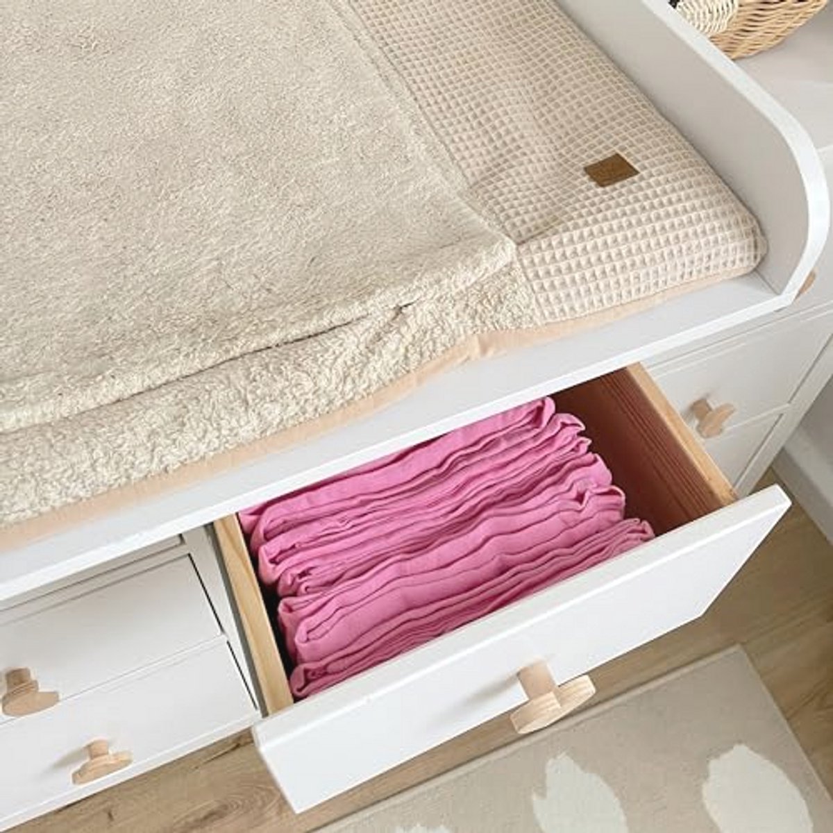 Set van 5 zachte mousseline spuugdoeken 80x80 cm - Huidvriendelijk en extreem absorberend