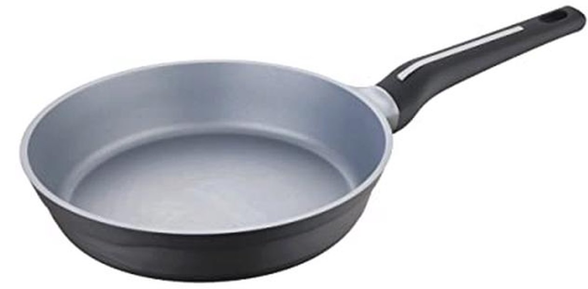 Braadpan 32 cm - Gegoten Aluminium - Inductie Geschikt - Bistro Grey