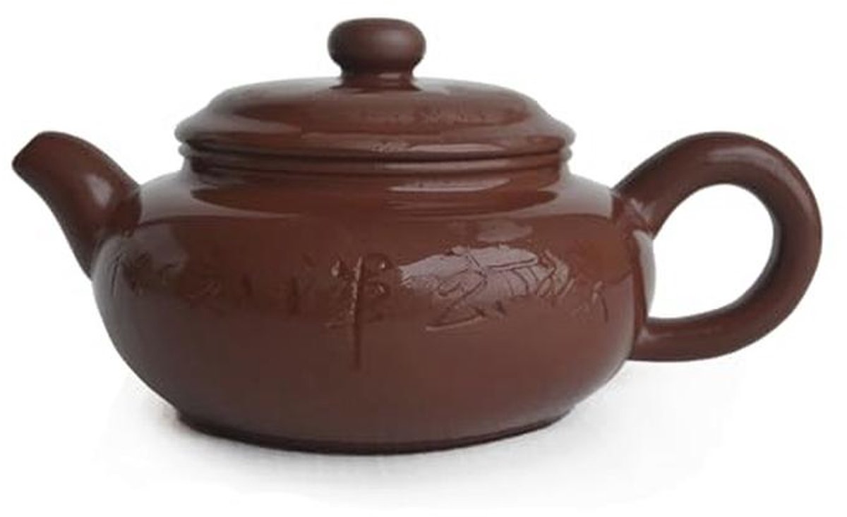 Chinese Yi Xing Clay Zisha Gongfu Teapot 7oz - Archaize Fanggu Design