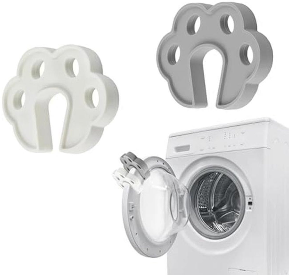 Wasmachine Deursteun - 2 Stuks voor Betere Ventilatie en Voorkoming van Geuren
