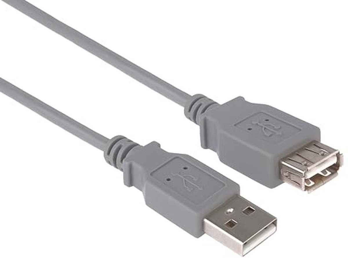 USB 2.0 Verlengkabel 1m - High Speed tot 480 Mbit/s