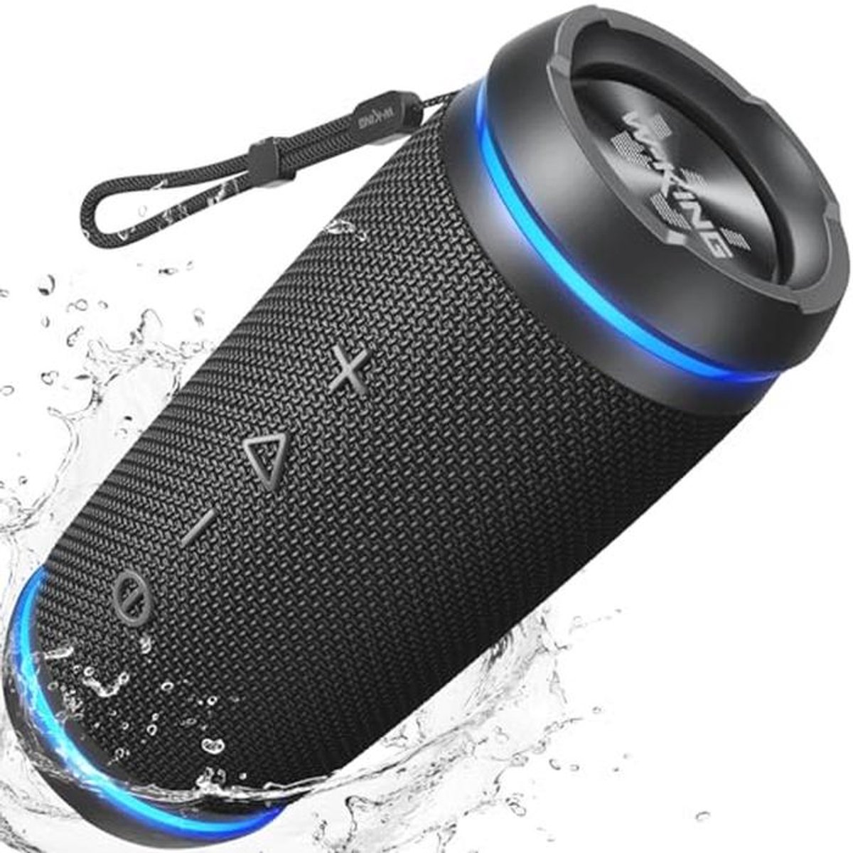Draadloze Bluetooth-luidspreker 36W PEAK met IPX6 waterdichtheid en 24 uur speeltijd