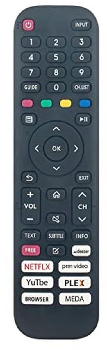 Vervangende Afstandsbediening voor Smart TV