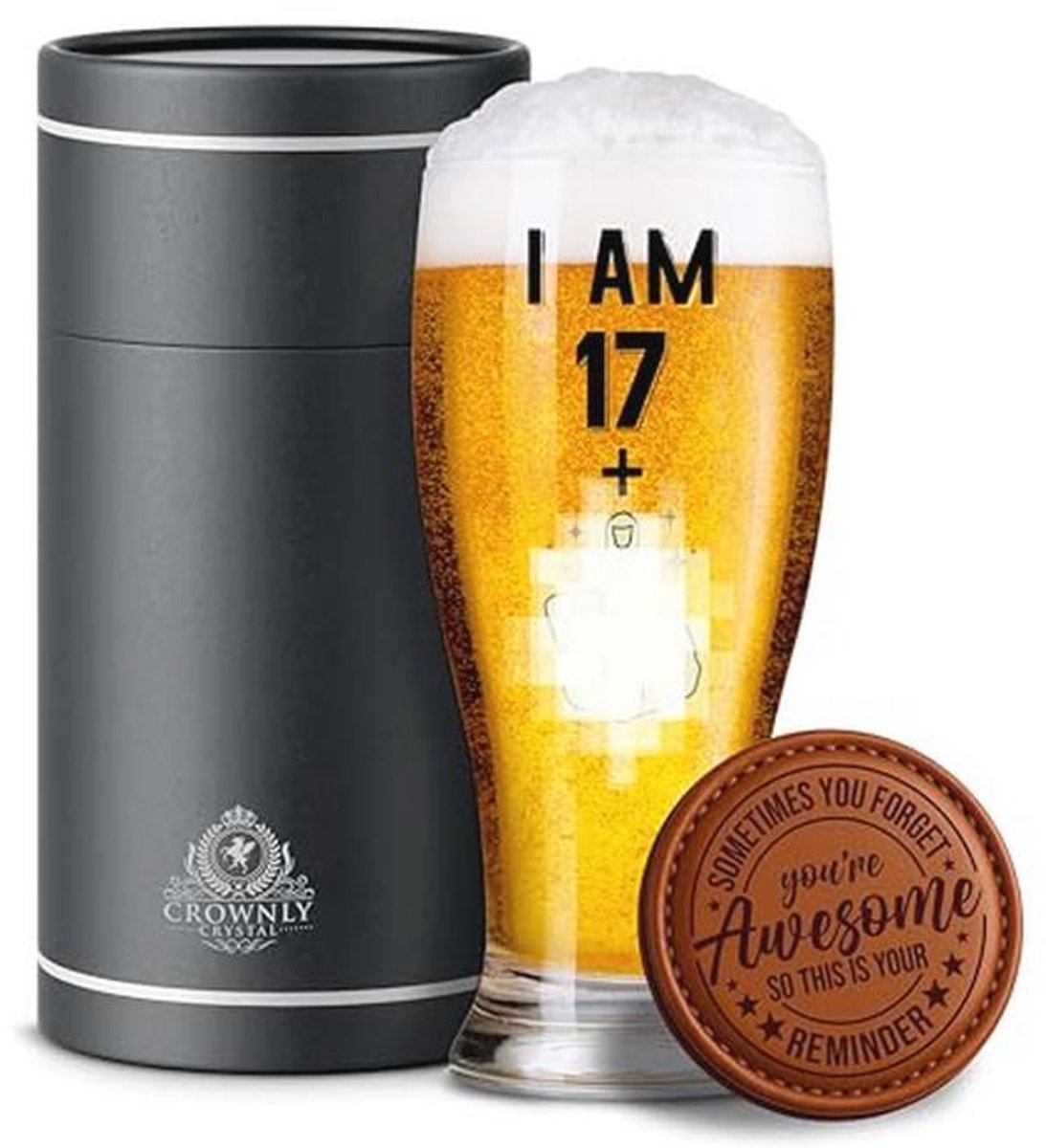Gegraveerd Bierglas Persoonlijk Cadeau voor Verjaardagen