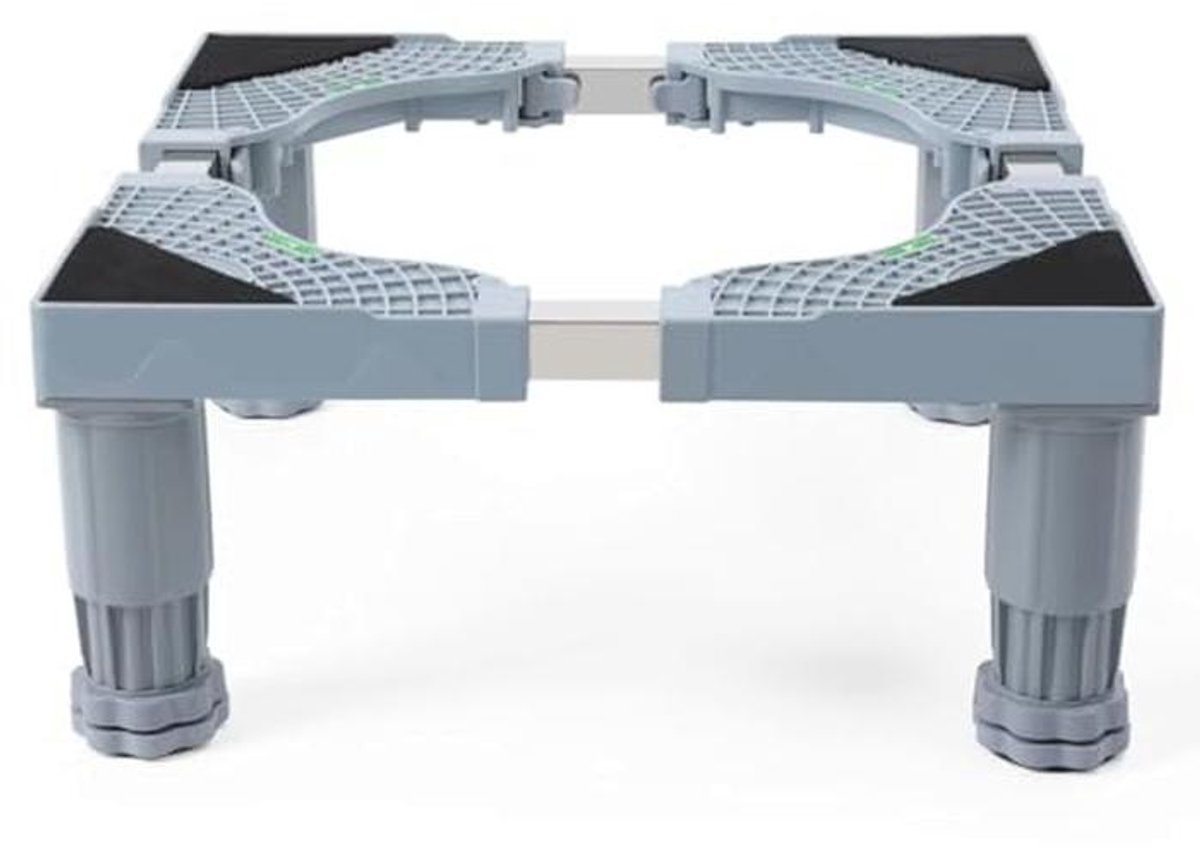 Verstelbaar Onderstel voor Wasmachines met Schokabsorptie - 4 Voeten 42-66 cm en 19-22 cm