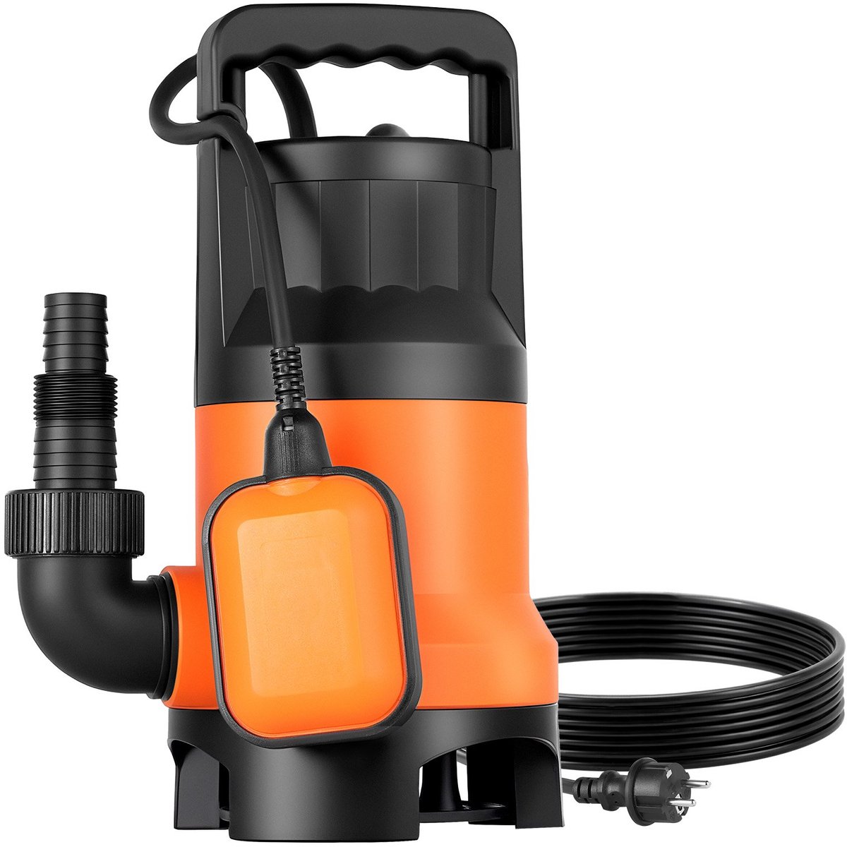 Dompelpomp - Vuil- En Afvalwaterpomp - Vermogen 650 W - Debiet 15.000 l/u - Automatische Vlotterschakelaar - Opvoerhoogte 8 m - Voor Vuil En Schoon Water
