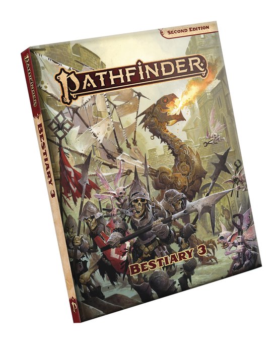 Pathfinder RPG Bestiary 3 (P2) - cover