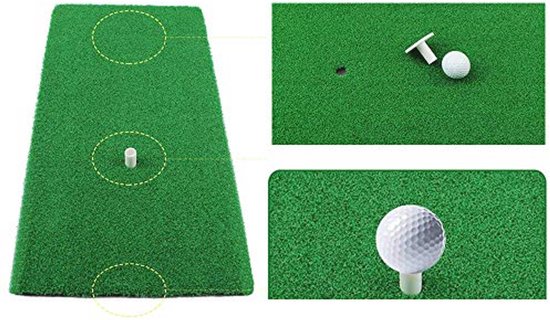 Golf Rubber Tees - Oefenmat Tees - Golf Training - Vijf Maten Set - 5 Stuks - Wit van GOLF — afbeelding 5