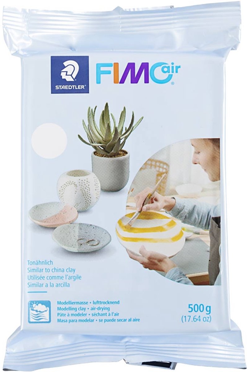 FIMO air boetseerklei 500 g wit — afbeelding 12