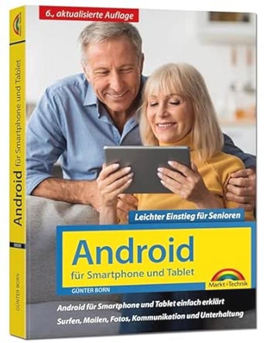 Eenvoudige Gids voor Android op Smartphone en Tablet voor Senioren - Stap-voor-Stap Handleiding in Grote Schrift