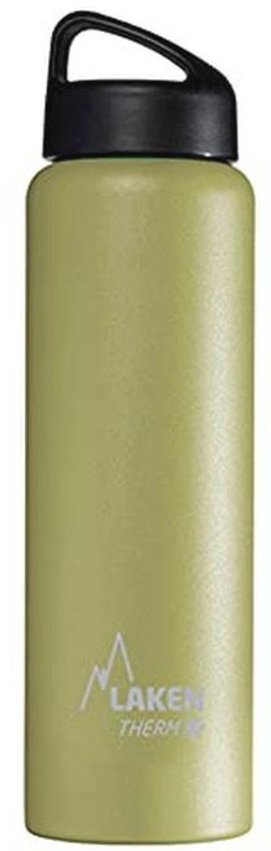 Thermosfles RVS 18/8 met Dubbelwandig Vacuüm - 1000 ml - Kaki