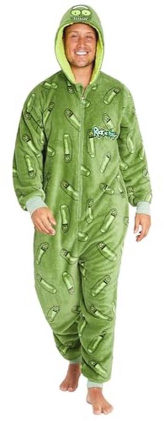 Beren onesie voor mannen in extra lange maten tot 1.95m