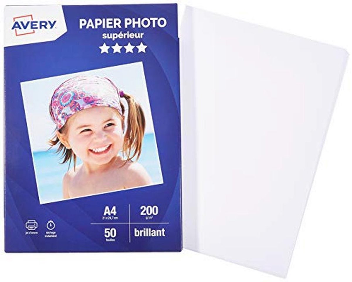 Hoogglanzend A4 Fotopapier 200 g/m2 - 50 Vellen voor Inkjetprinters