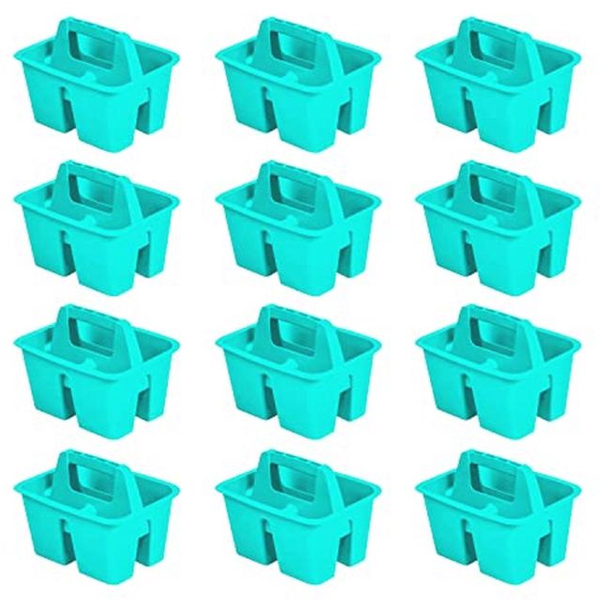 Mini Classroom Organizer met Handvat - Multifunctionele Opbergoplossing - 12 Stuks
