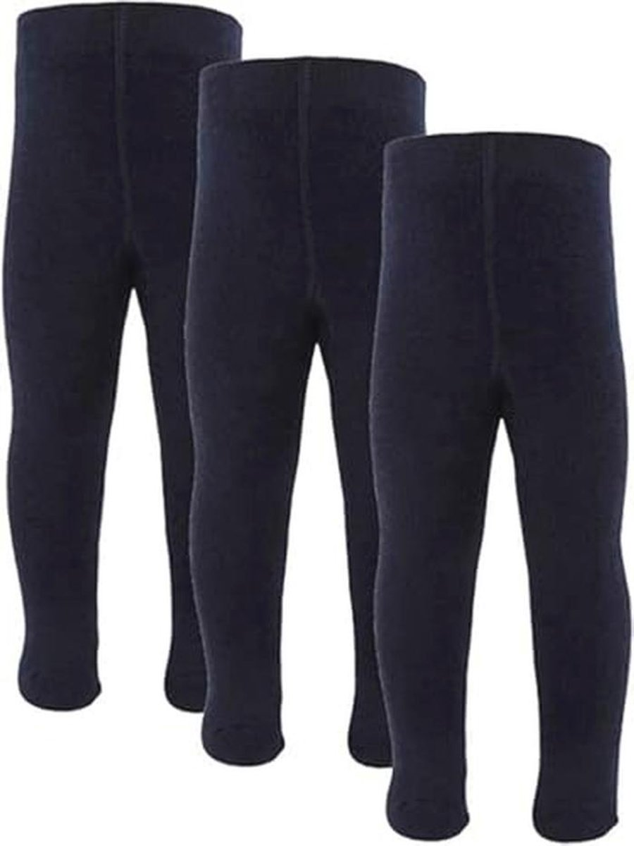 Set van 3 babypanty's voor jongens en meisjes van katoen - Effen en gemêleerd - Hoog draagcomfort