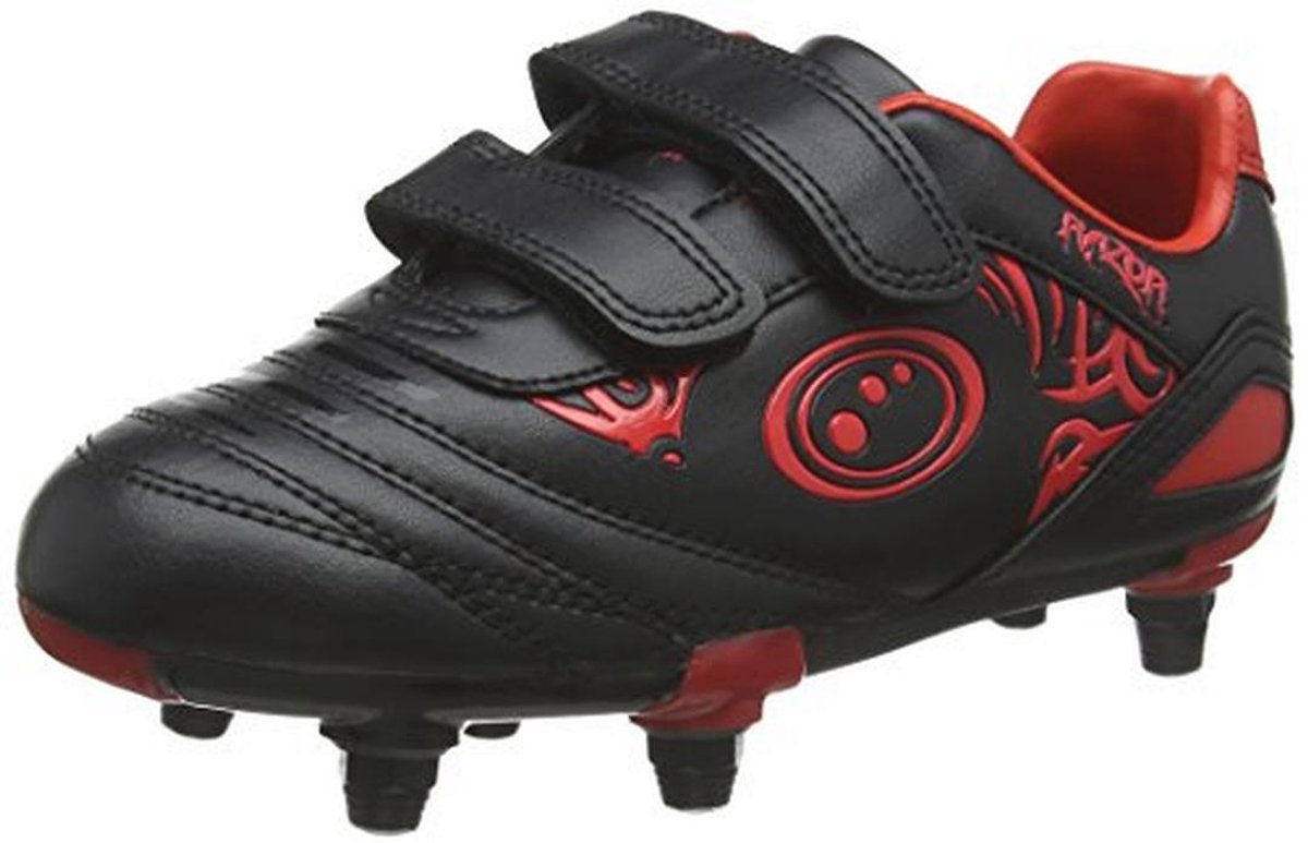 Voetbalschoenen voor jongens met 6 studs en makkelijke sluiting