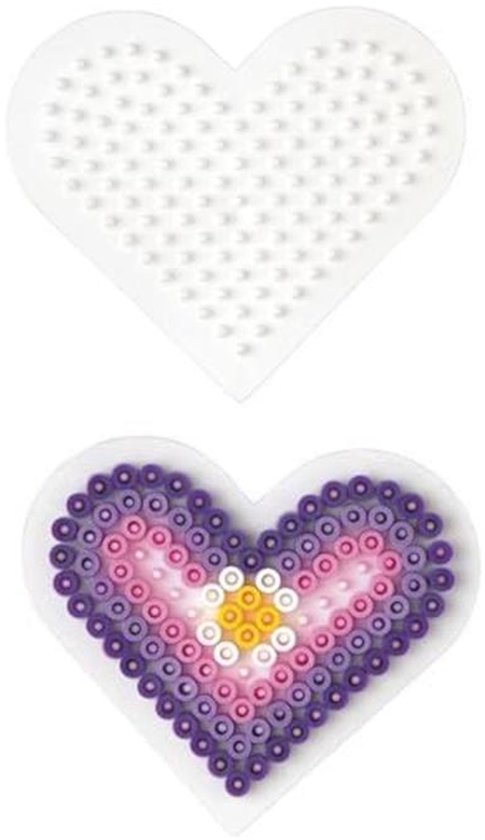 Lot 8 Plaques à Repasser Perles + Pince - Grandes Et Petites Formes Pour Bricolage Enfants