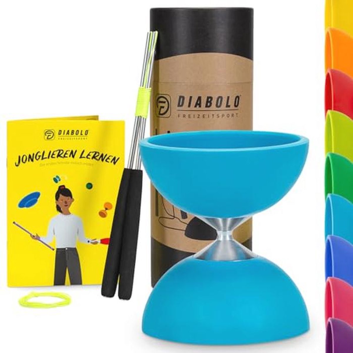 Diabolo Jongleerset voor Beginners - Perfect voor Kinderen en Volwassenen
