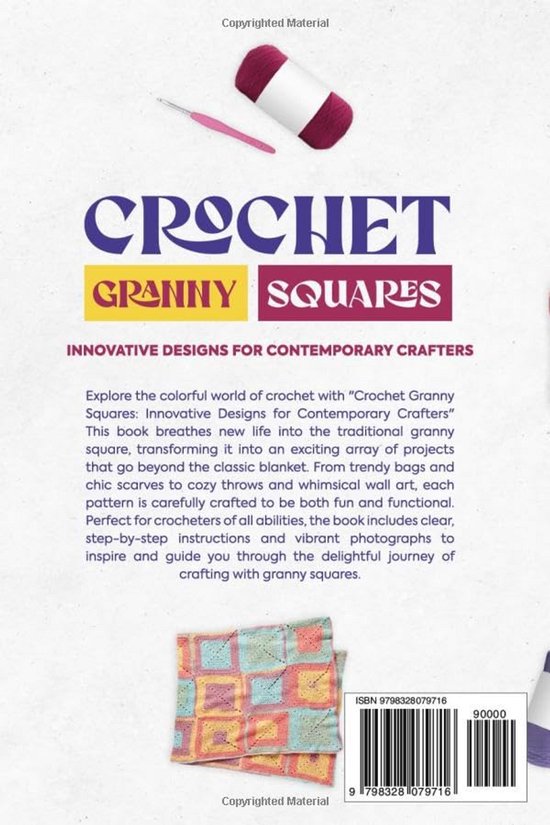 Haak Granny Squares: Creatieve Ontwerpen voor Moderne Crafters — afbeelding 2