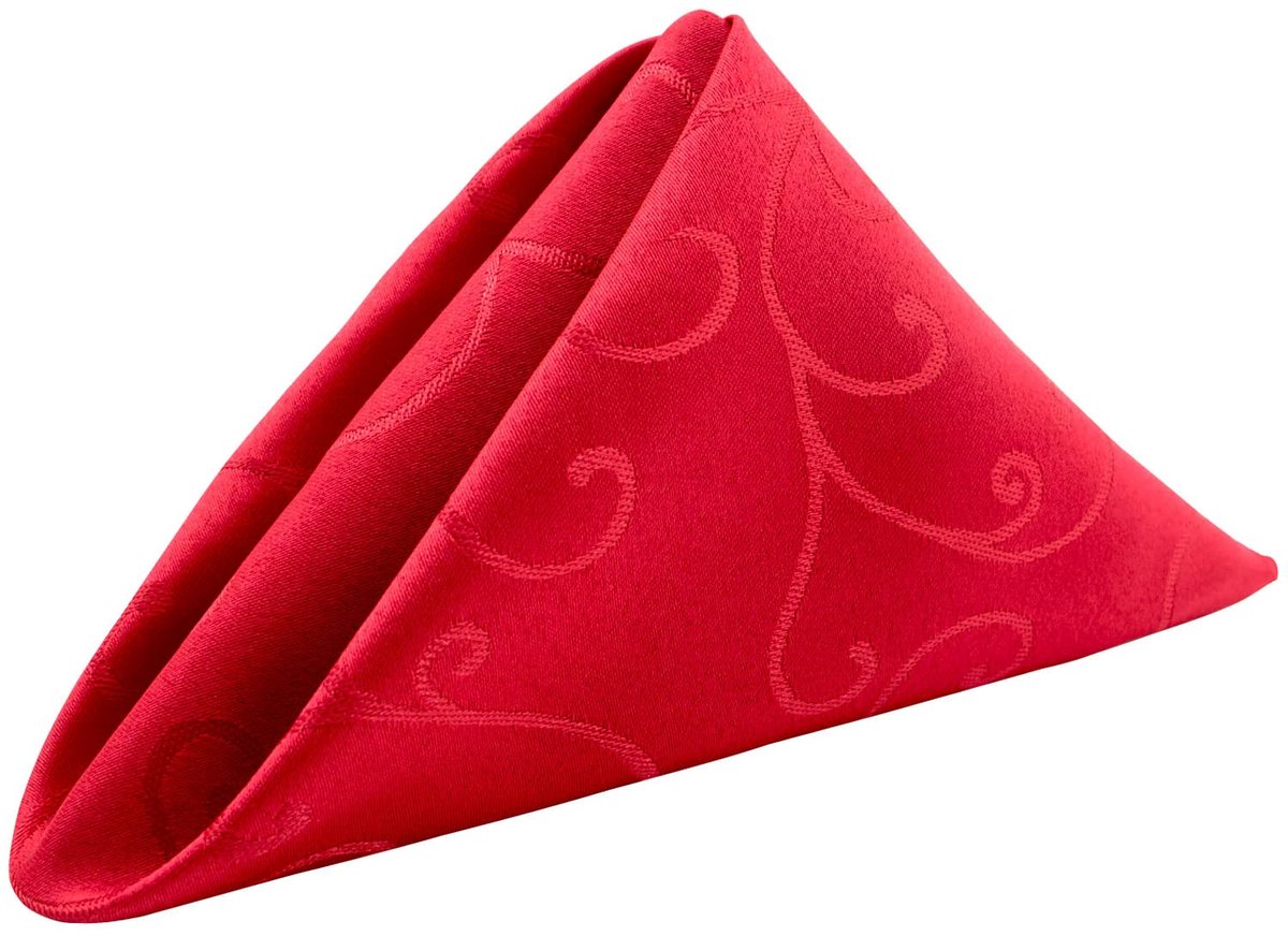 Unyqoos® Set van 4 elegante servetten voor diverse gelegenheden kerstdiner
