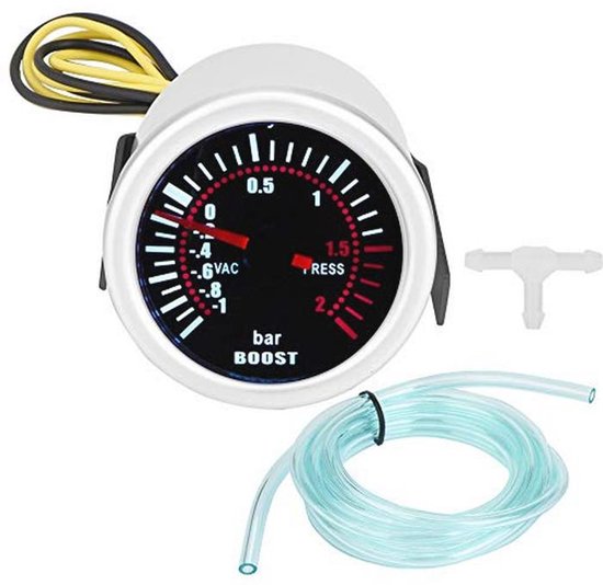 2 Inch Universele 12V LED Digitale Turbo Boost PSI Meter voor Auto