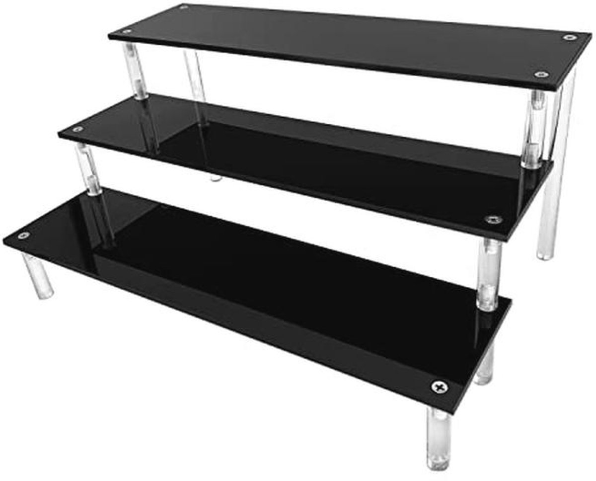 Acryl Display Riser voor Figuren, Nagellak en Sieraden - Tabletop Organizer voor Taarten en Dessert - 1 Pack