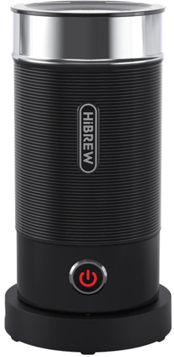 HiBREW M1A Elektrische Melkopschuimer - 4-in-1 - Melkklopper - 200 ML - Handige Melkschuimer - Zwart