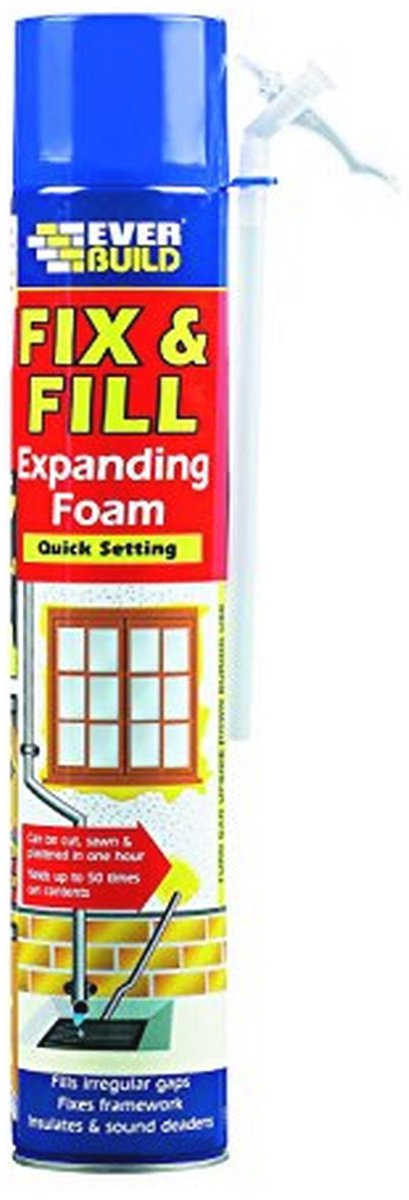 Snel Uithardend Expanderend Schuim - 750 ml