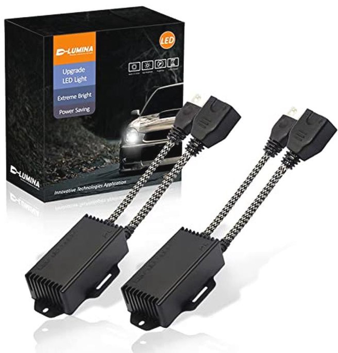 LED Decoder Resistor voor H7 Lampen - Canbus Foutmelding Onderdrukken en Anti-Flikkeren (Set van 2)