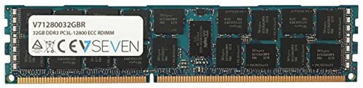 32GB DDR3 DIMM Geheugen - 1600MHz, 240pin, Registered ECC