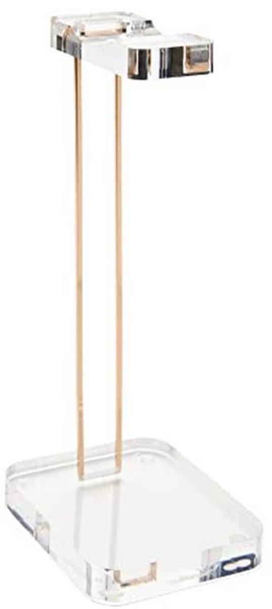 Acryl Hoofdtelefoon Stand met Gouden Hardware - Kantoor Accessoires