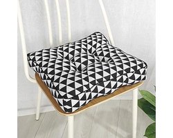 Dikke 10 cm Vierkante Zitkussens voor Stoelen, Ideaal voor Binnen en Buiten