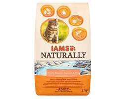 Droog kattenvoer met zalm en rijst - Hoogwaardige, natuurlijke voeding voor volwassen katten
