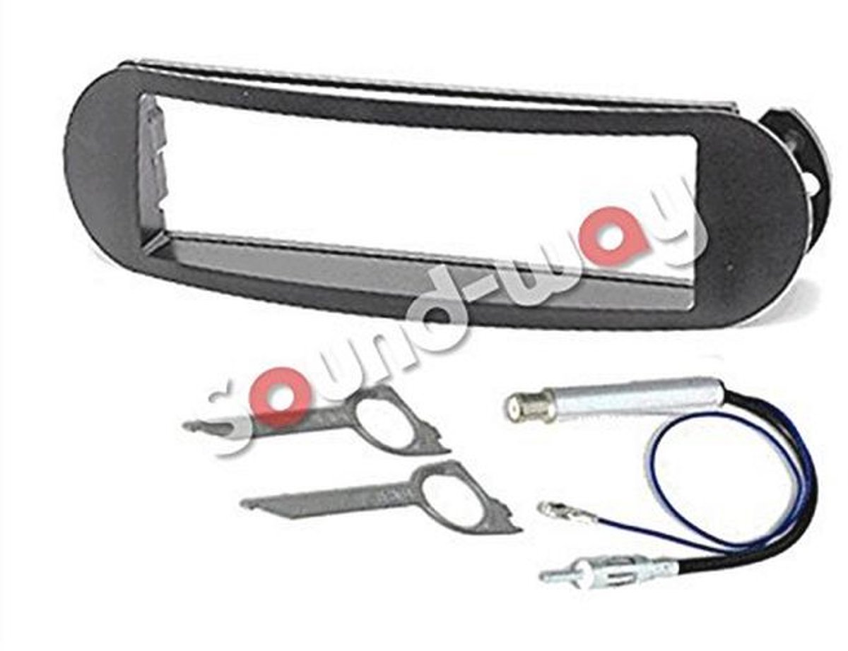 2 DIN Radio Paneelframe voor Auto's met Antenneadapter en Demontagesleutels