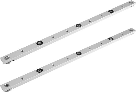 Versterkervoeten – Set Van 4, 40x10 Mm, Aluminiumlegering, Dempend, Met Rubberen Ring, Zwart/goud/zilver