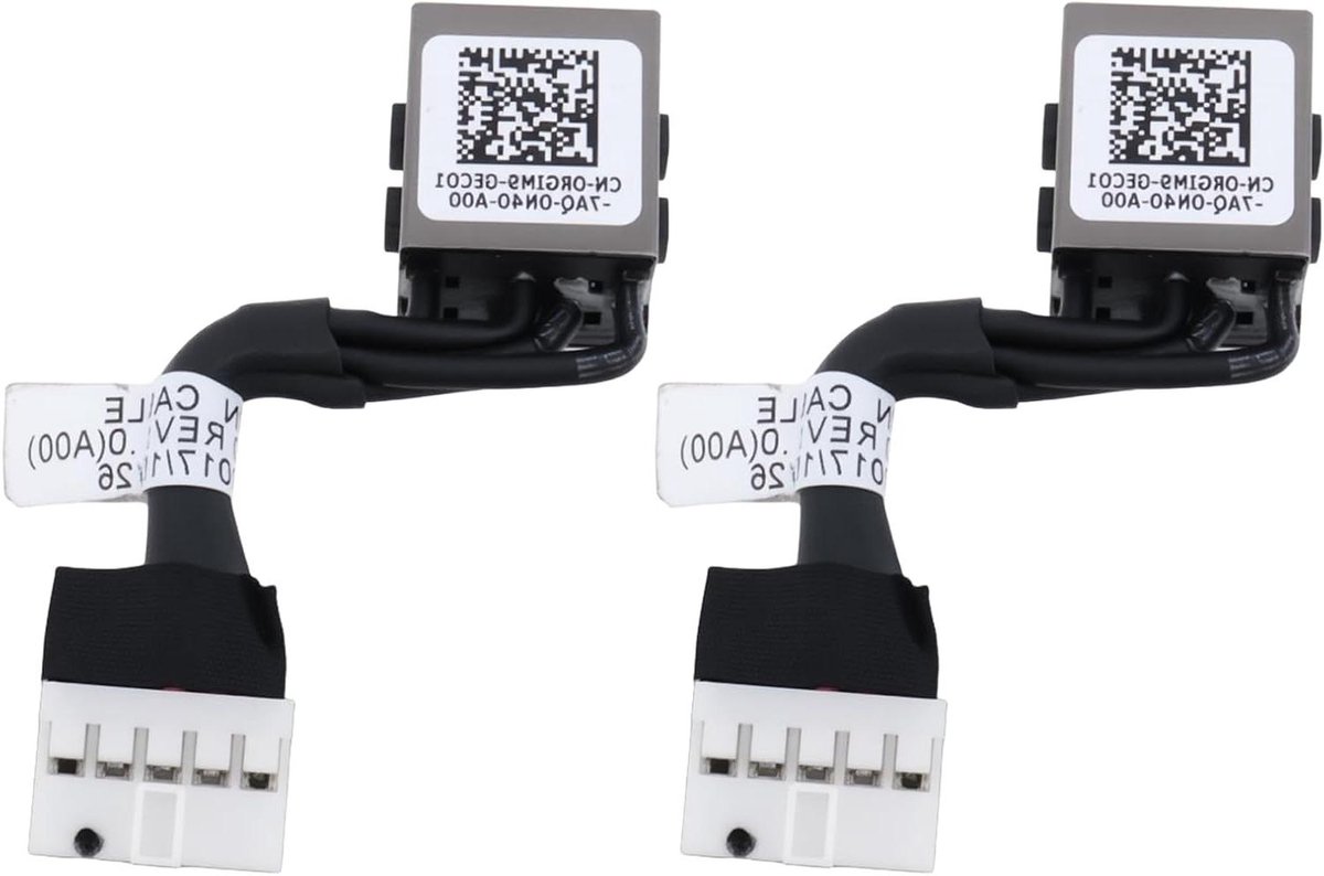 Ronte - DC Power Jack Oplaadpoort Compatibel met Laptop Modellen Latitude 7490, 7480, E7480, 7280, 7290, en 7380 - Reserveonderdeel voor Opladen en Reparaties