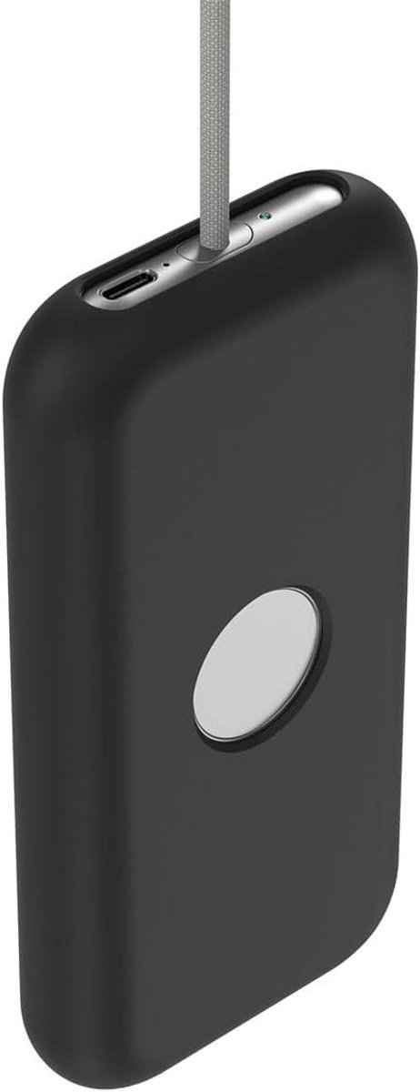 Ronte - Siliconen batterijbehuizing met ringhouder voor Vision Pro-batterij - Schokbestendige draagtas voor onderweg