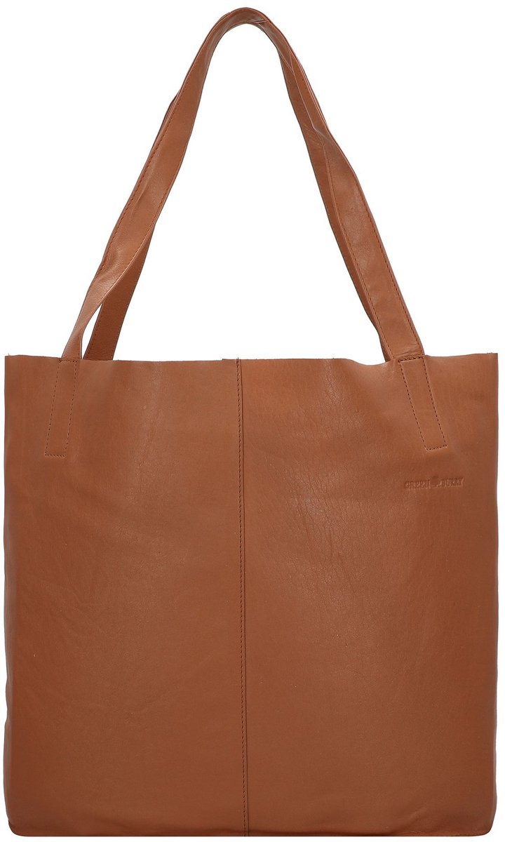 Greenburry Nappa Shopper Tas Leer 43 cm - 16 L - caramel