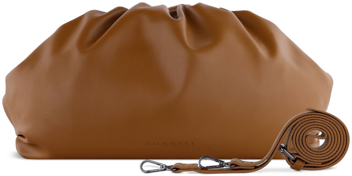 bugatti Schoudertas Mila Pouch Cognac Bruine