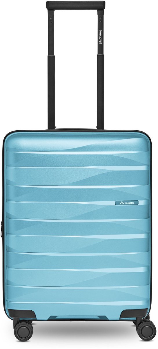 Bergpfeil Travel Cabin Trolley Glacier Blue Metallic Lichtblauw 55cm