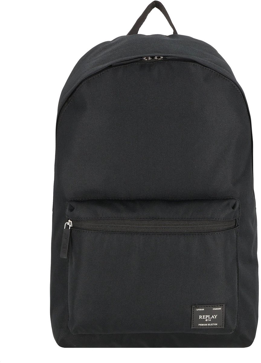 REPLAY Vrije tijd rugzak Rugzak Backpack Black Zwart