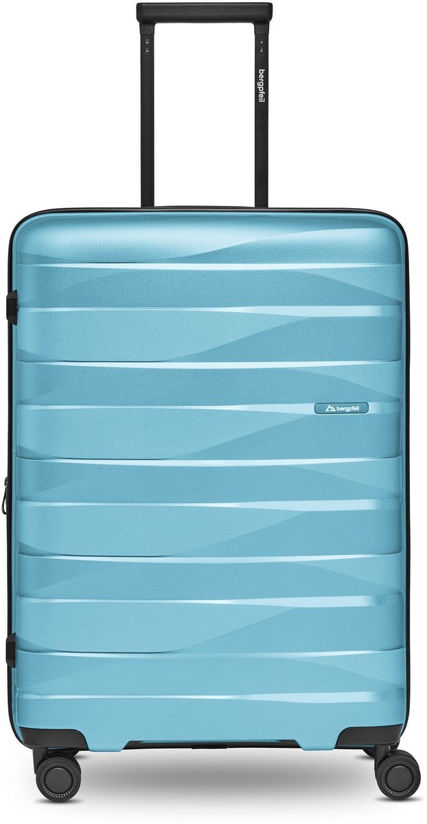 Bergpfeil trolley Travel Trolley Glacier Blue Metallic Lichtblauw 66cm