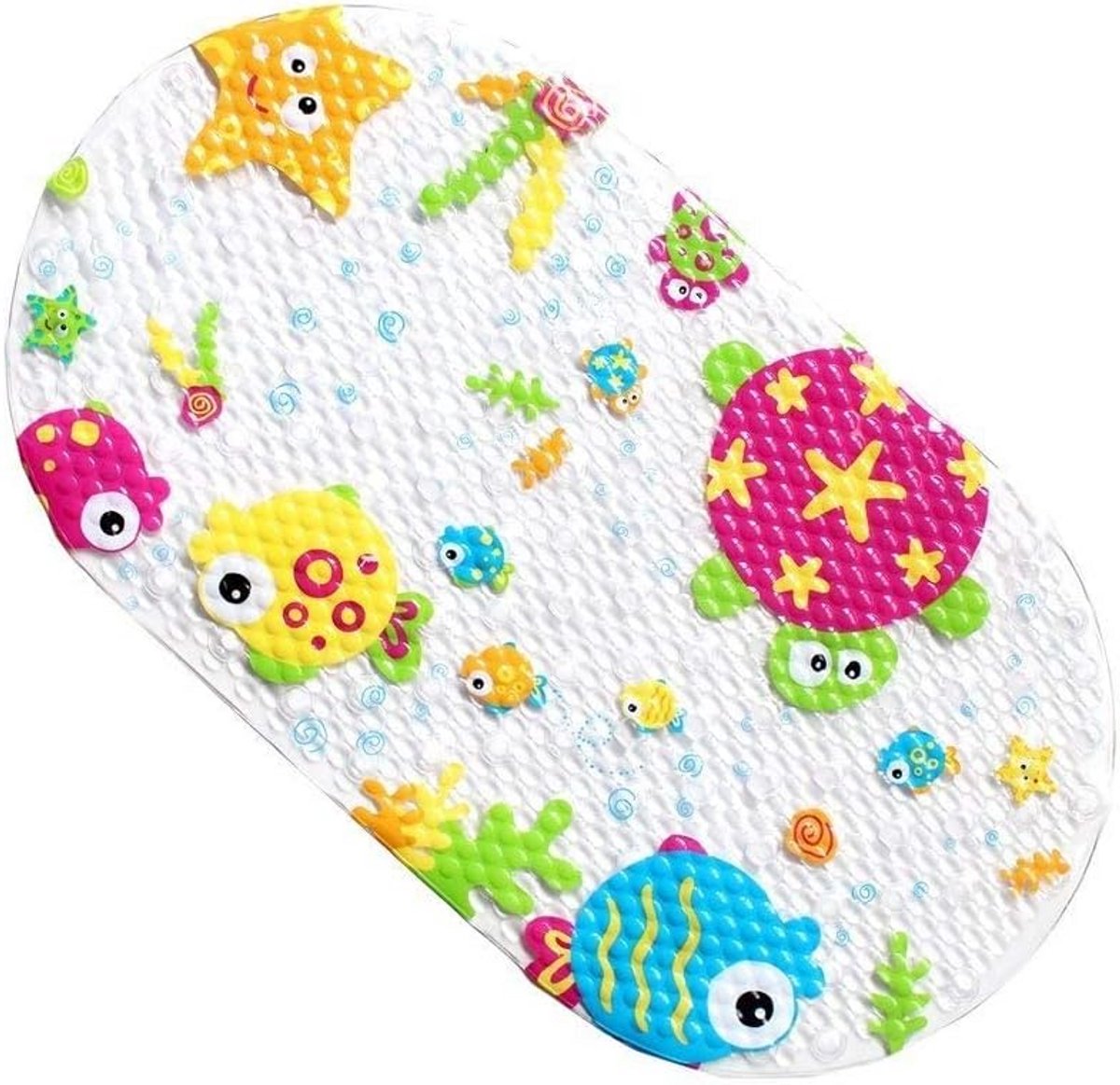 Kinder badmat met zeedierenpatroon - Anti-slip en veilig voor in bad en douche