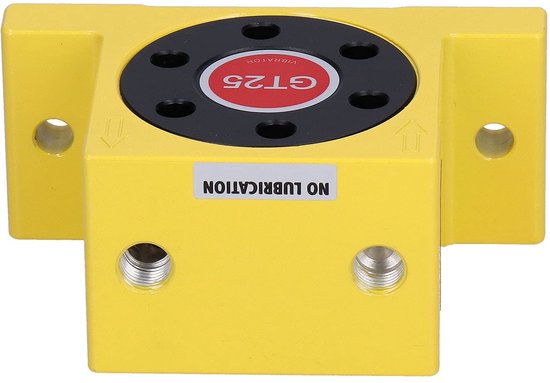 Dxoniislh 4 Stück Pneumatische Turbinen-Vibratoren – K10, Kugeltyp, Metall, Leise, 86 Mm, Für Trichter & Industrie