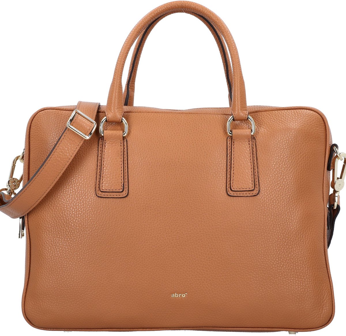 abro Adria Handtas Leder 37.5 cm - Dames - cuoio