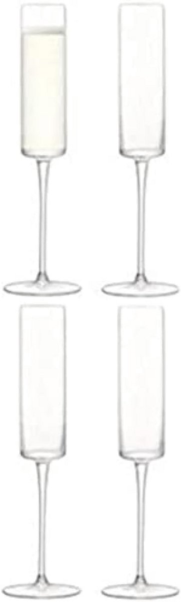 Set Champagneflutes Glas 150 ml 4 Stuks