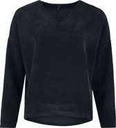 R.E.D. Rock-Engineered Design Zwart longsleeve shirt - Dames - L