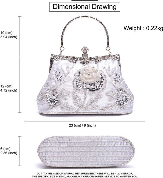 Zilveren Kleine Clutches kopen? ✔️ Tot 53% korting